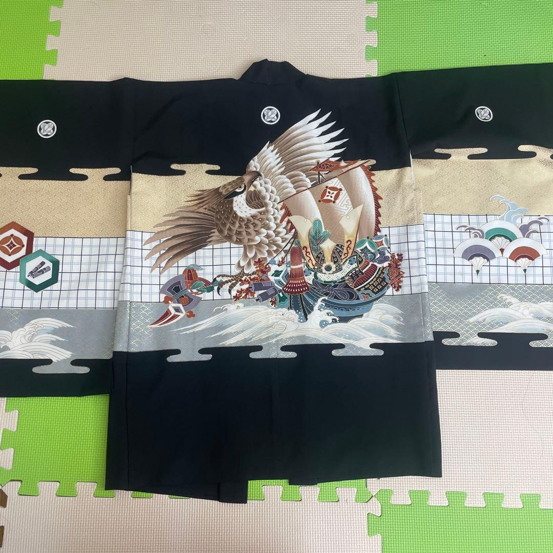 お値下げ！七五三 5歳男児 鷹 宝船 身長110cm前後 - メルカリ