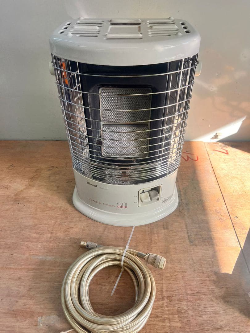 リンナイ ガスヒーター 950W R-852PMSIII-402 現状渡し 本物