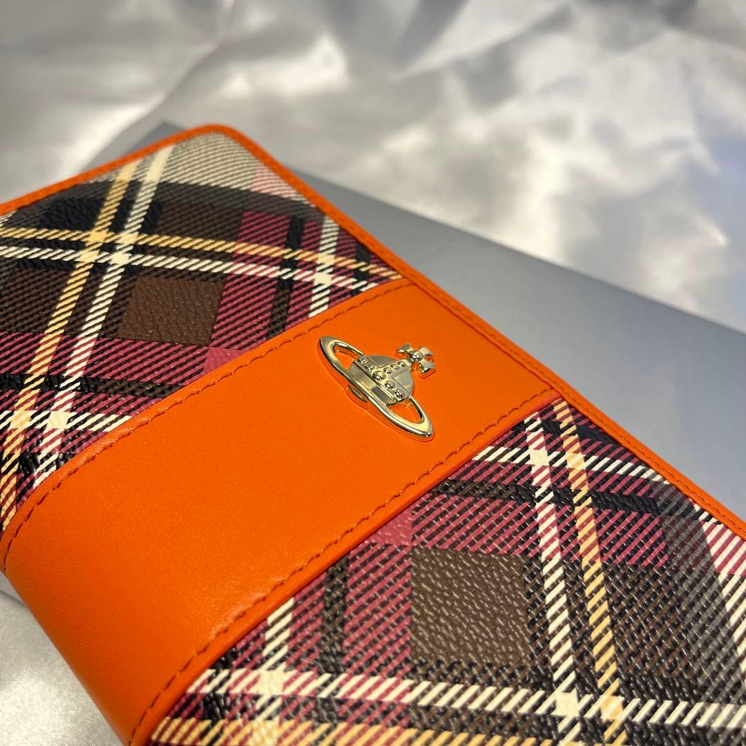 新品 Vivienne Westwood オレンジ 長財布