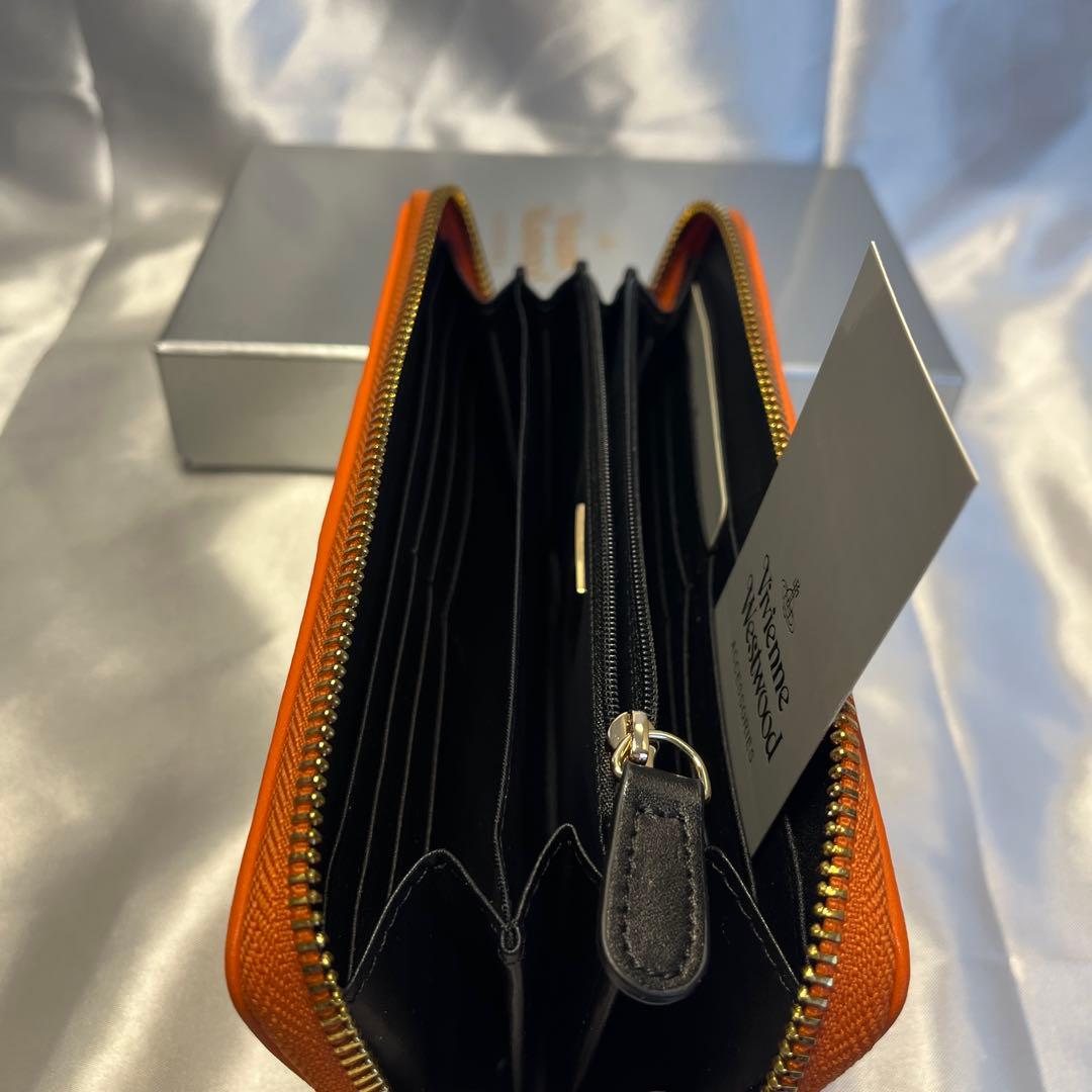 新品 Vivienne Westwood オレンジ 長財布