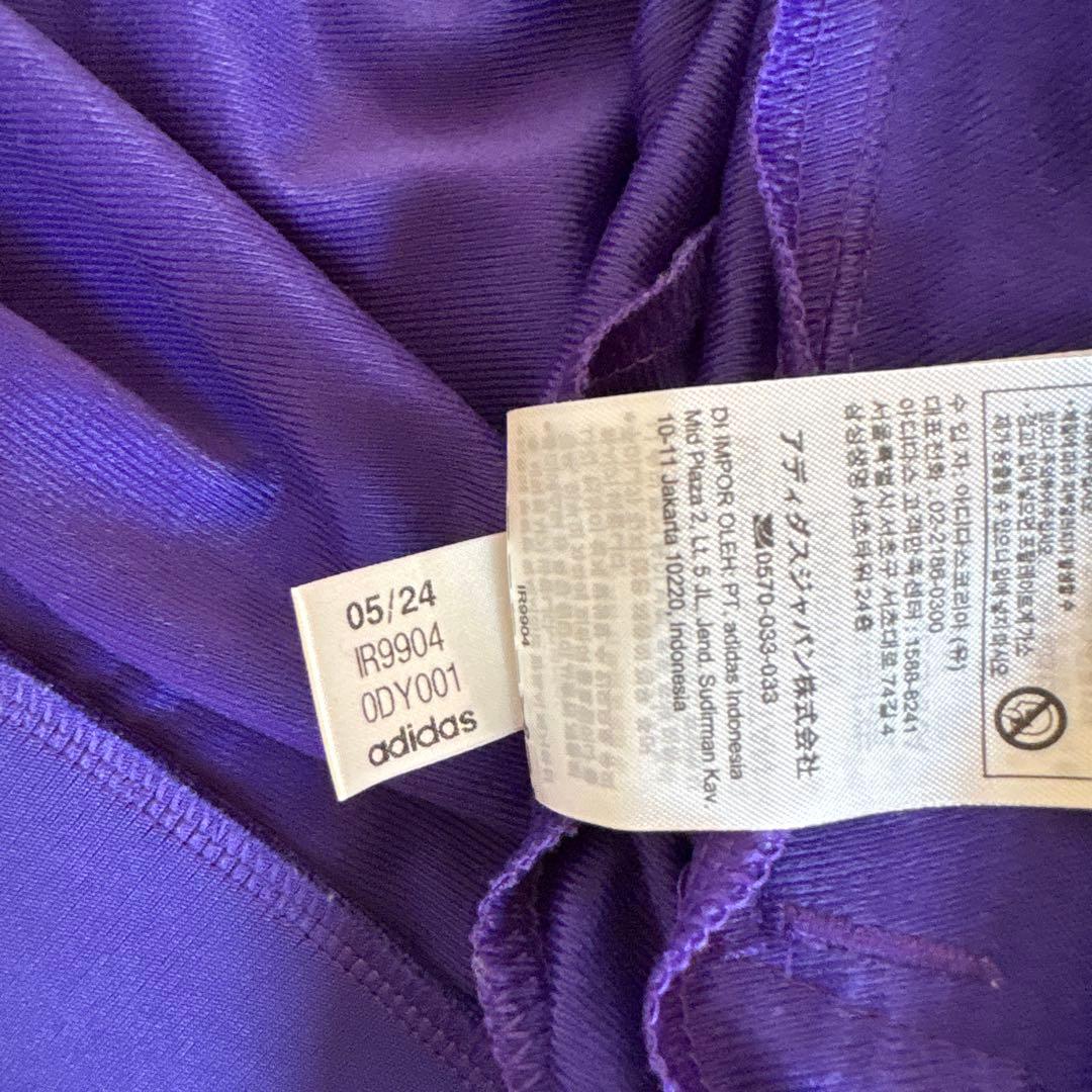 【新品未使用】アディダス ファイヤーバードトラックジャケット　パープル　M
