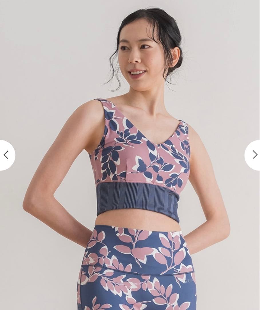 【専用】リーフバイカラーレギンス Ｓ