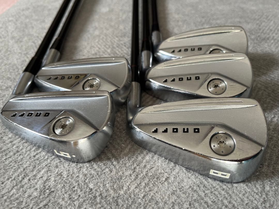 onoff kuro アイアンセット 5本セット