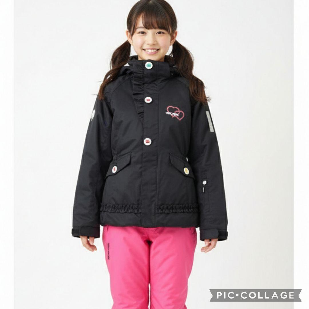 美品》ミズノ Mizuno N-XT スキーウェア 子ども用 140 スキーウェア