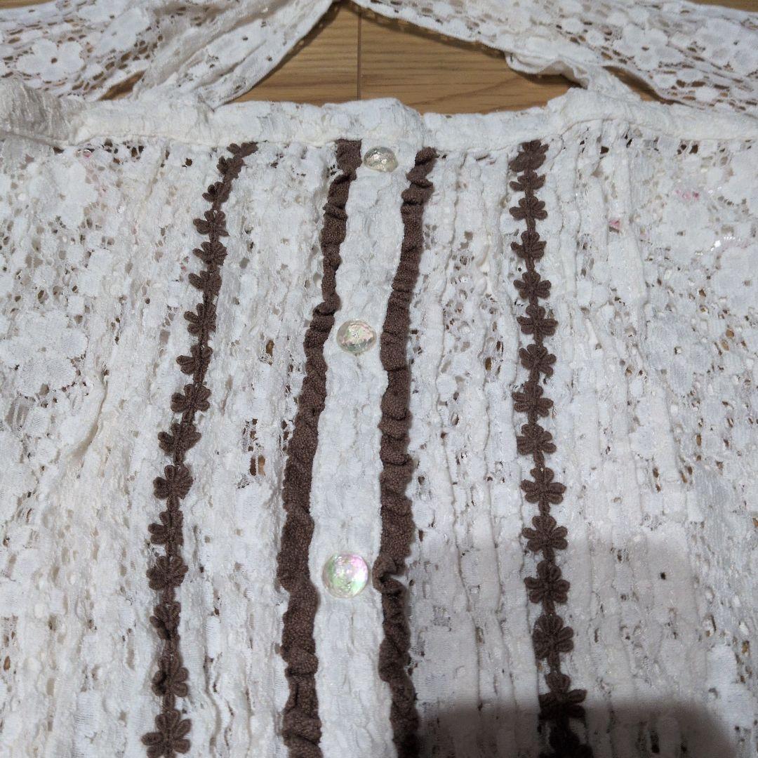 リズリサ(LIZLISA) ホワイトレースベアトップ