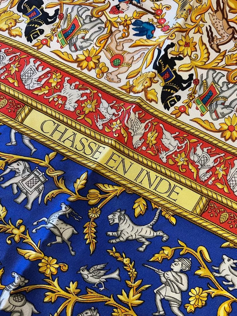 【週末お値引き】　エルメススカーフ　カレ