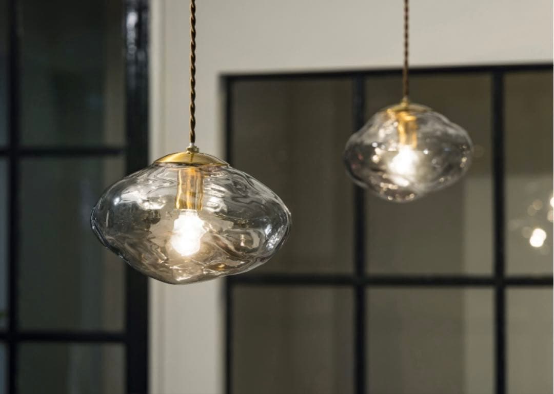 インターフォルム未使用ペンダントライト クリアガラス www.consterior.com