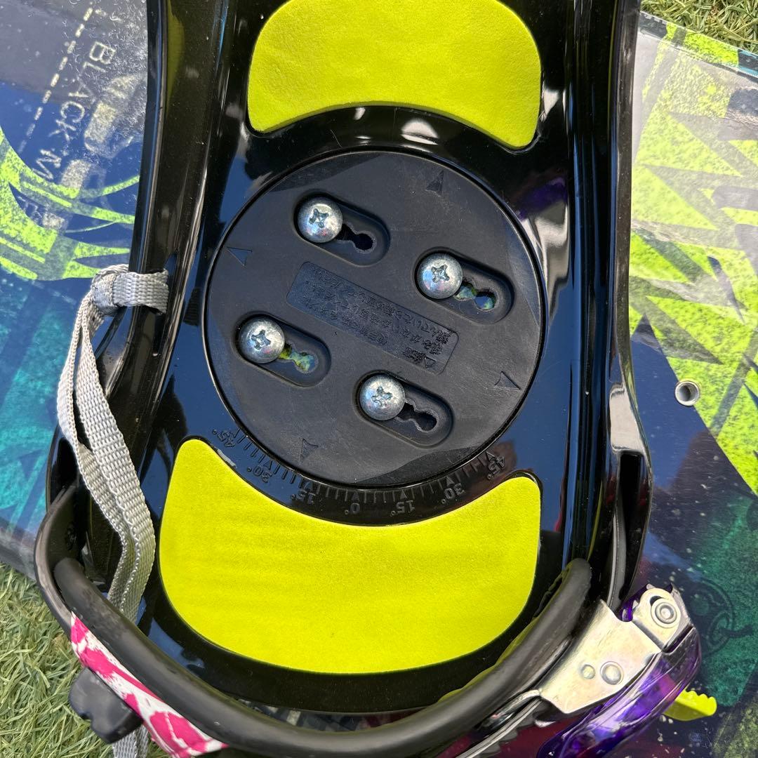 キスマークCITYCORAL 151 スノーボードセット RIDEバインディング