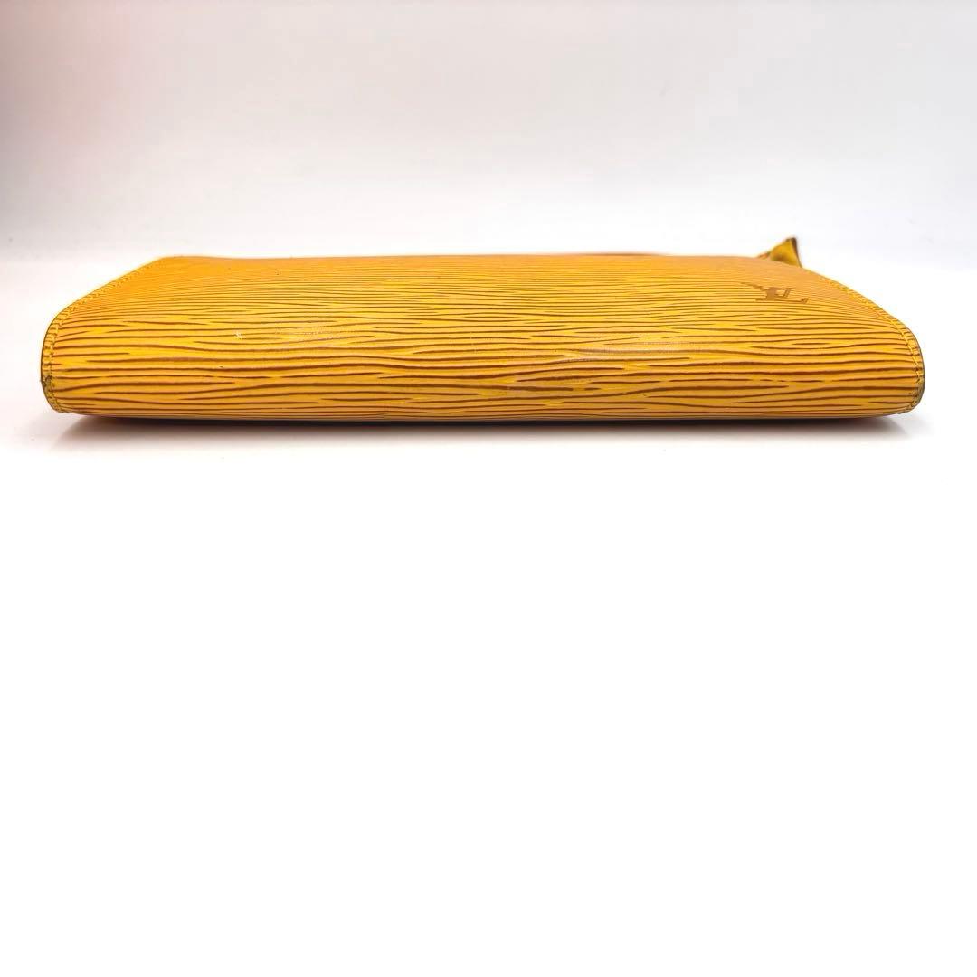 LOUIS VUITTON エピ ポシェット アクセサリーポーチ イエロー