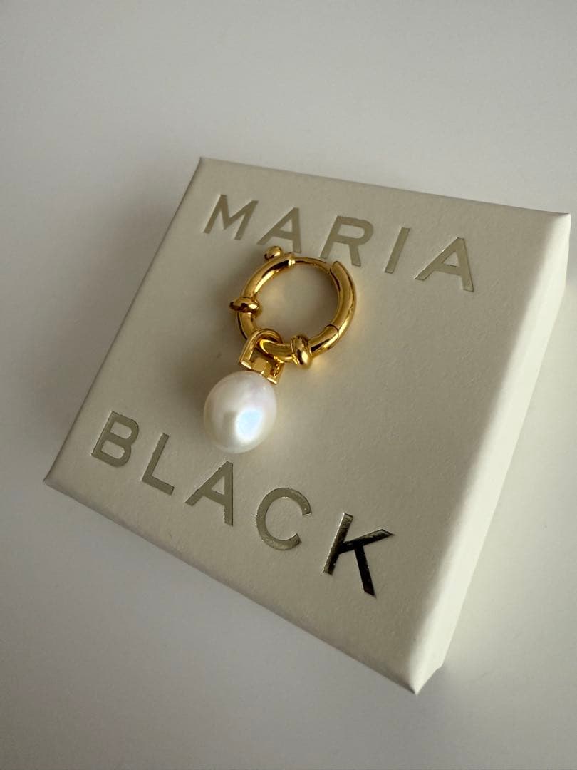 MARIA BLACK パールピアス chacha