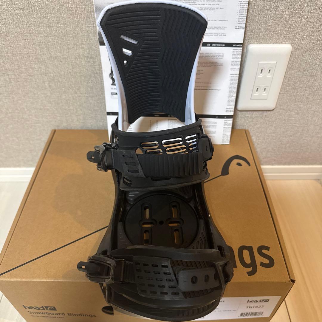 head FX MU ビンディング Mサイズ ブラック/ホワイト