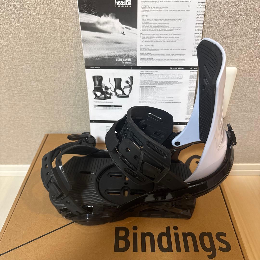 head FX MU ビンディング Mサイズ ブラック/ホワイト