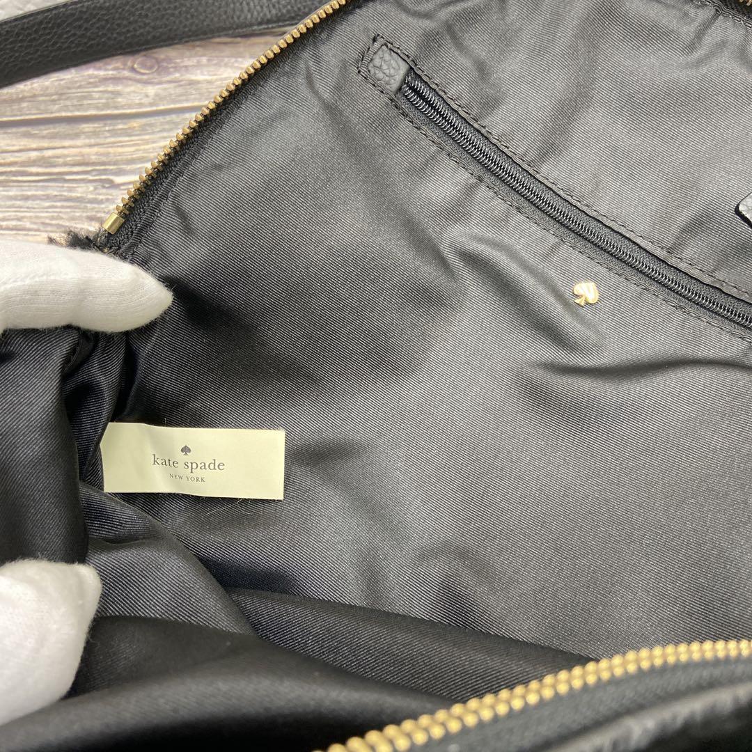 【美品】 kate spade バックパック リュック レザー ムートン