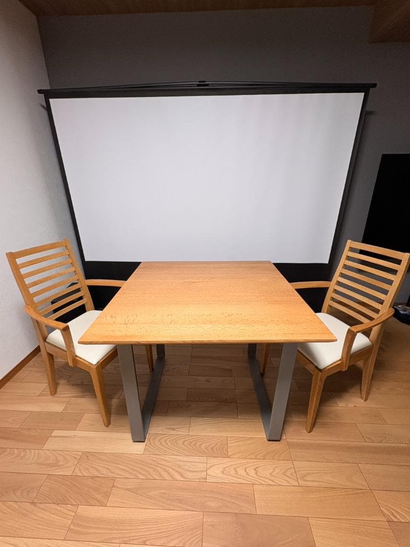 K◆秋田木工 アキモク N005 アームチェア IDC大塚家具 2脚