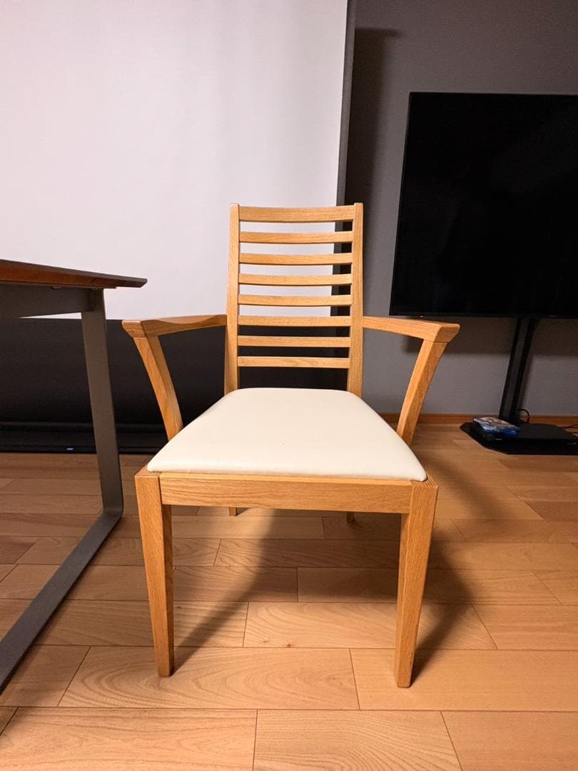 K◆秋田木工 アキモク N005 アームチェア IDC大塚家具 2脚