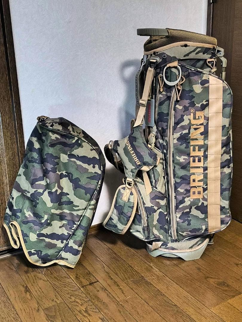 ブリーフィング　CR4キャディーバッグ　限定コヨーテコレクション