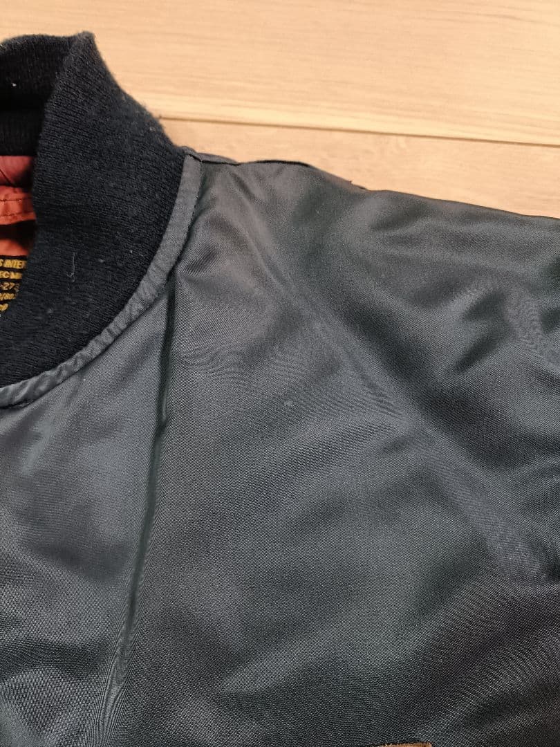 MA-1 AVIREX Mサイズ インディゴカラー　USA製