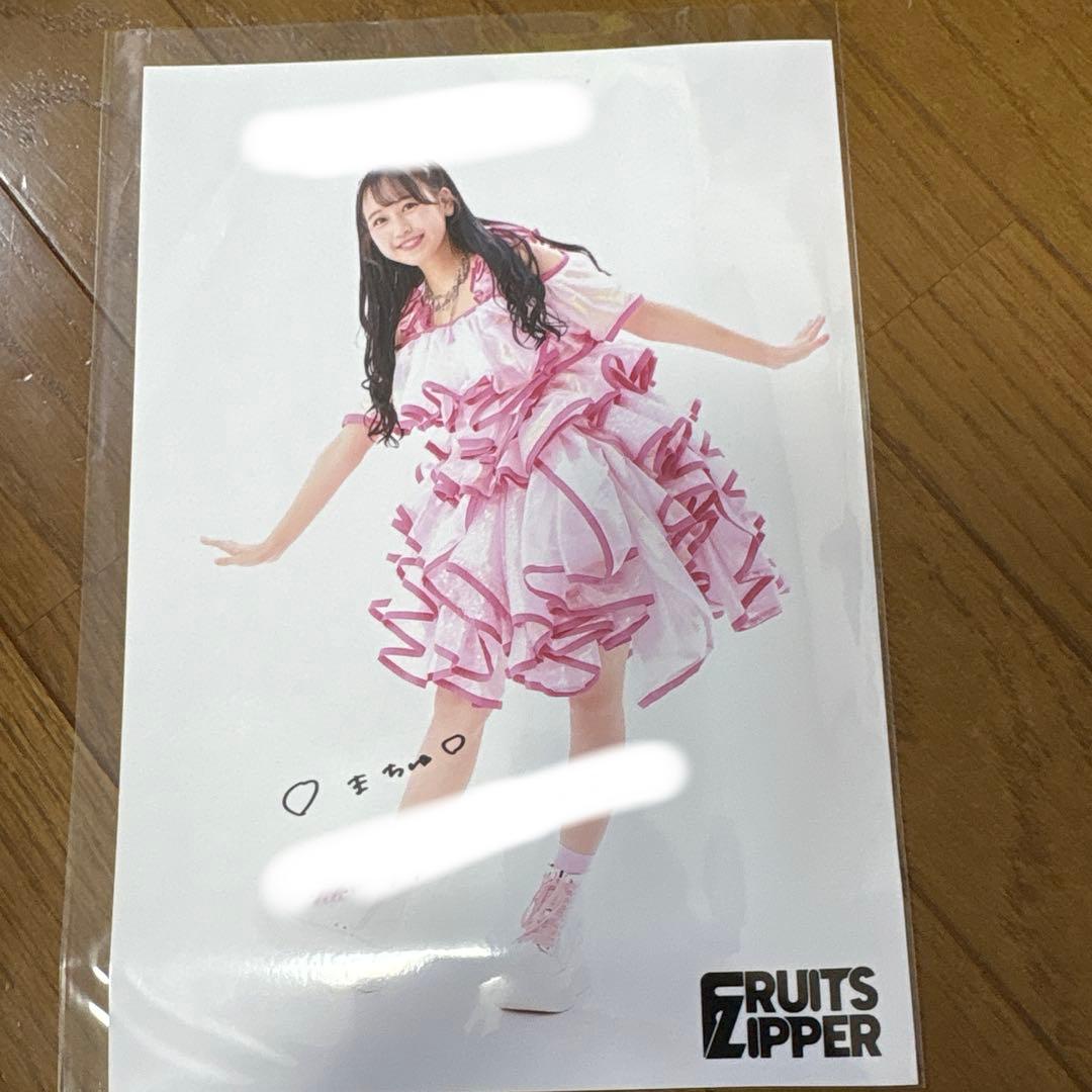 ル*カ様 FRUITS ZIPPER 松本かれん 直筆サイン入り A4生写真 コ - メルカリ