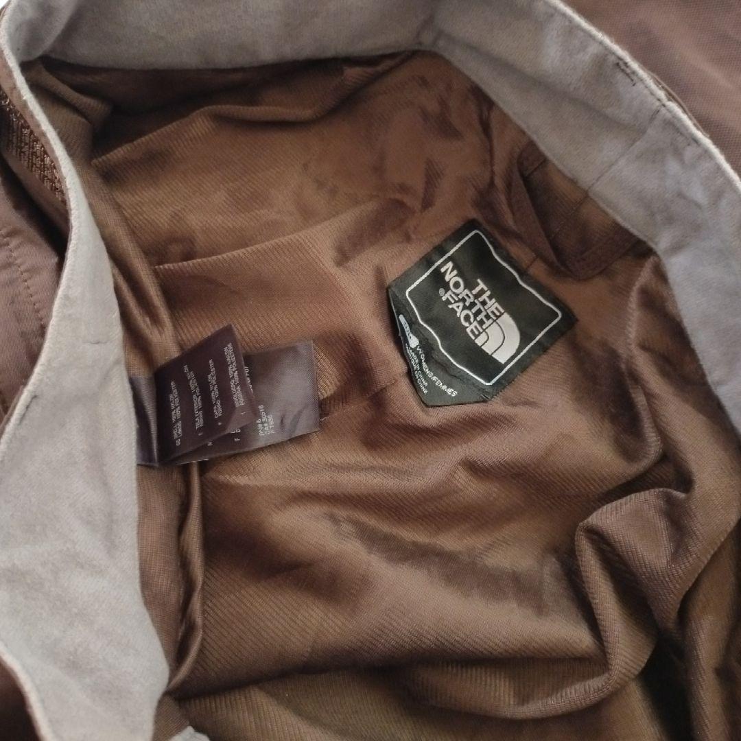 【高機能】US ノースフェイス HYVENT スノーボード パンツ 茶 S