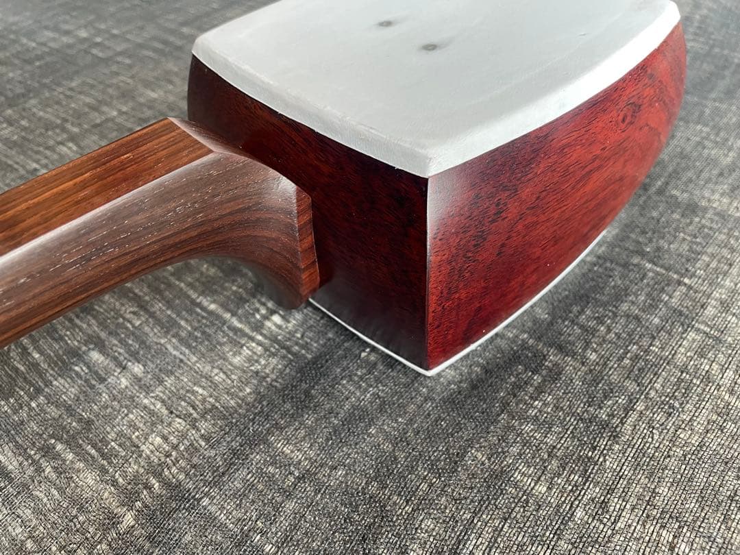 胡弓紫檀三折れ棹，胴花梨材，竹弓，付属品