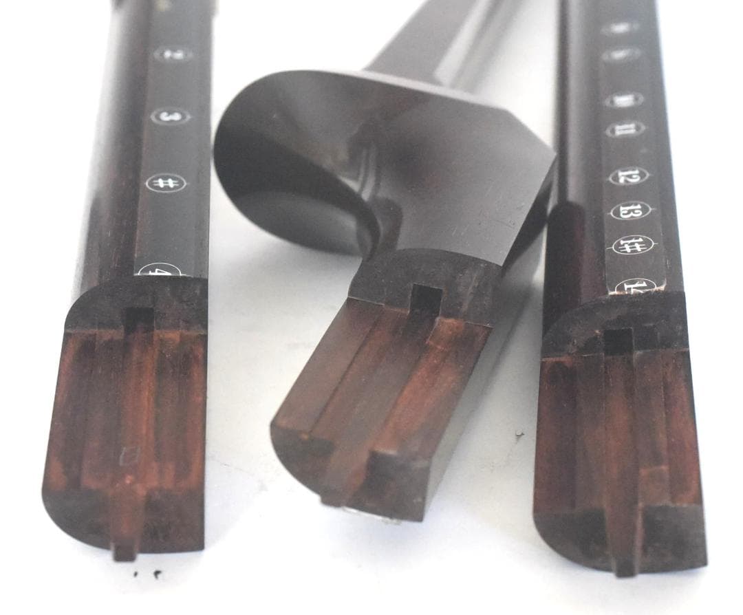 高級民謡三味線●紅木竿●東さわり美品●24-06-19-06