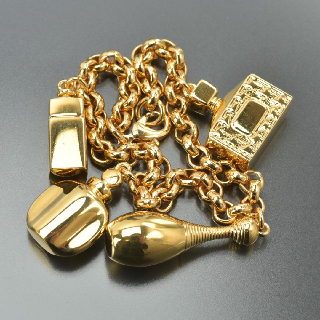 美品 クリスチャンディオール ブレスレット ゴールド 香水 パフューム