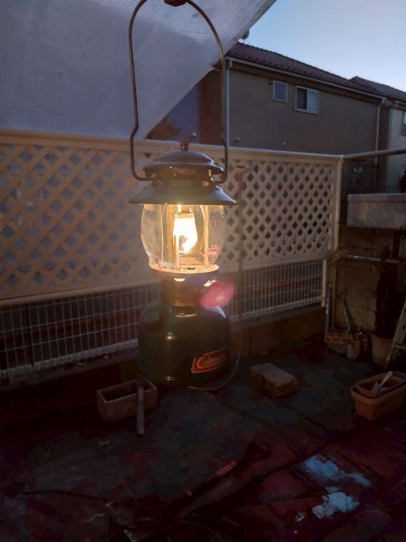 Coleman ランタン 1981年3月 緑色 - メルカリ