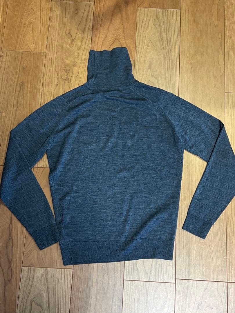 美品ジョンスメドレー BEAMS グレー ニットセーター　S