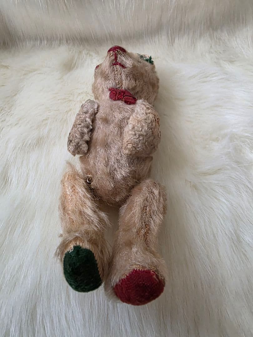 JPMベア レアカラー フレンチベア アンティークテディベア