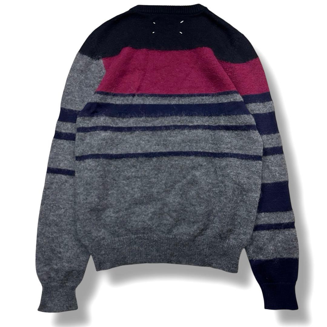 美品 Maison Margiela 15aw セーター ニット ボーダー S