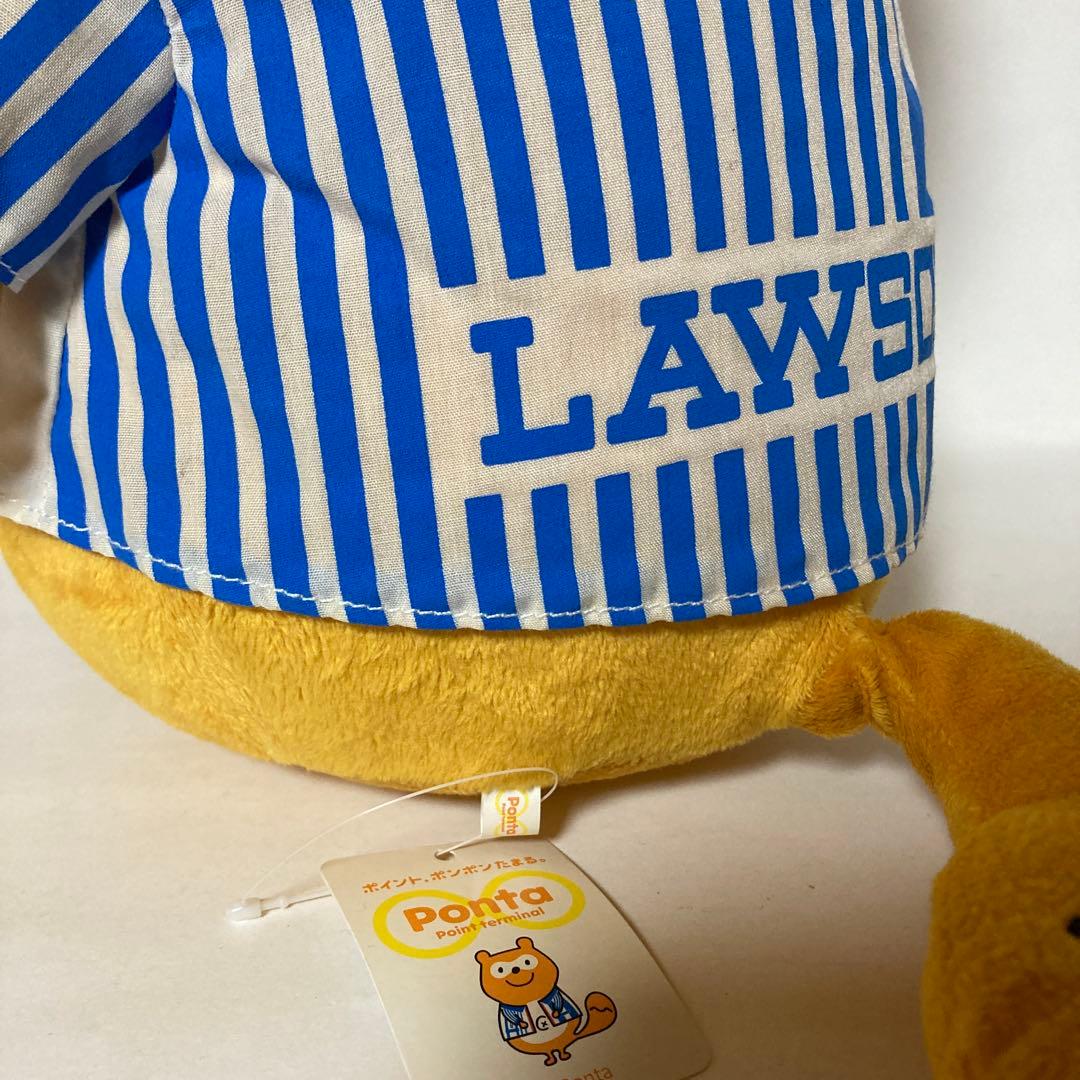 ポンタ ぬいぐるみ ローソン制服 タグ付き - メルカリ