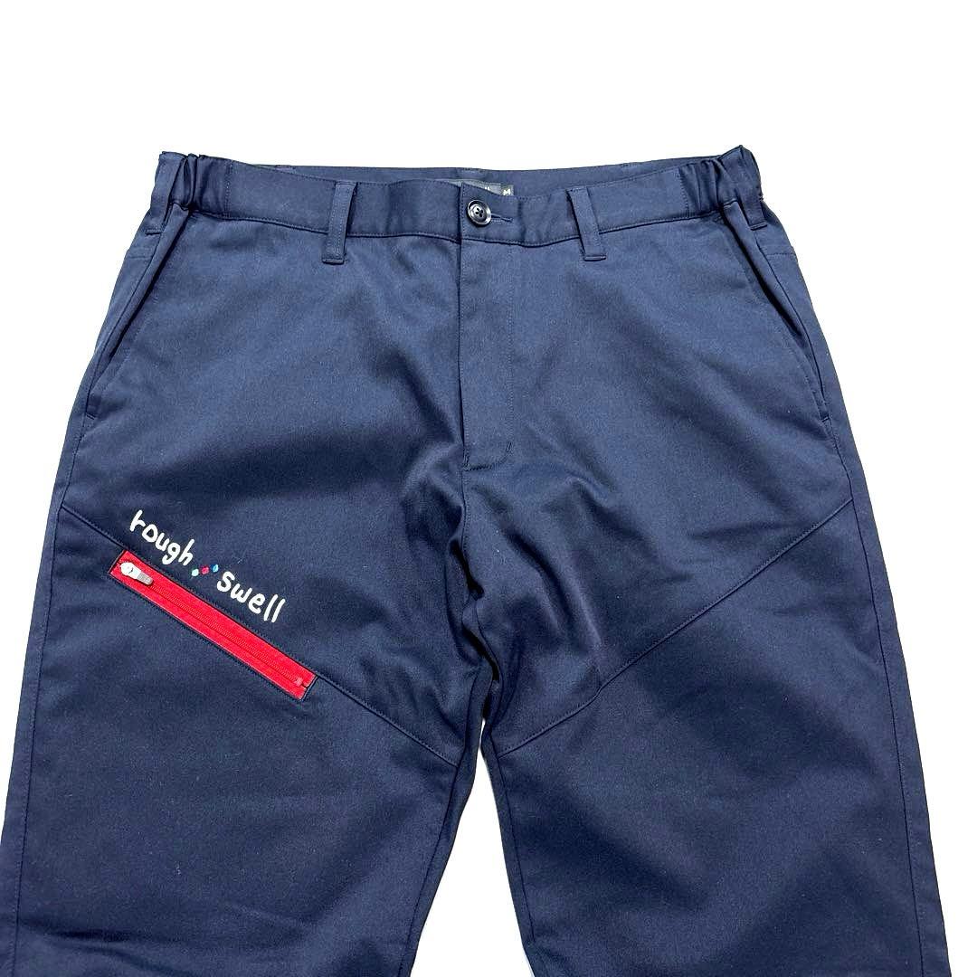ROUGH & SWELL ラフアンドスウェル　ロングパンツ　ネイビー　M