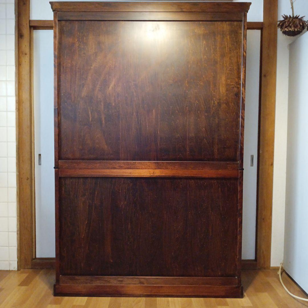 ガラスキャビネット 本棚　ディスプレイケース　書棚　ブックシェルフ