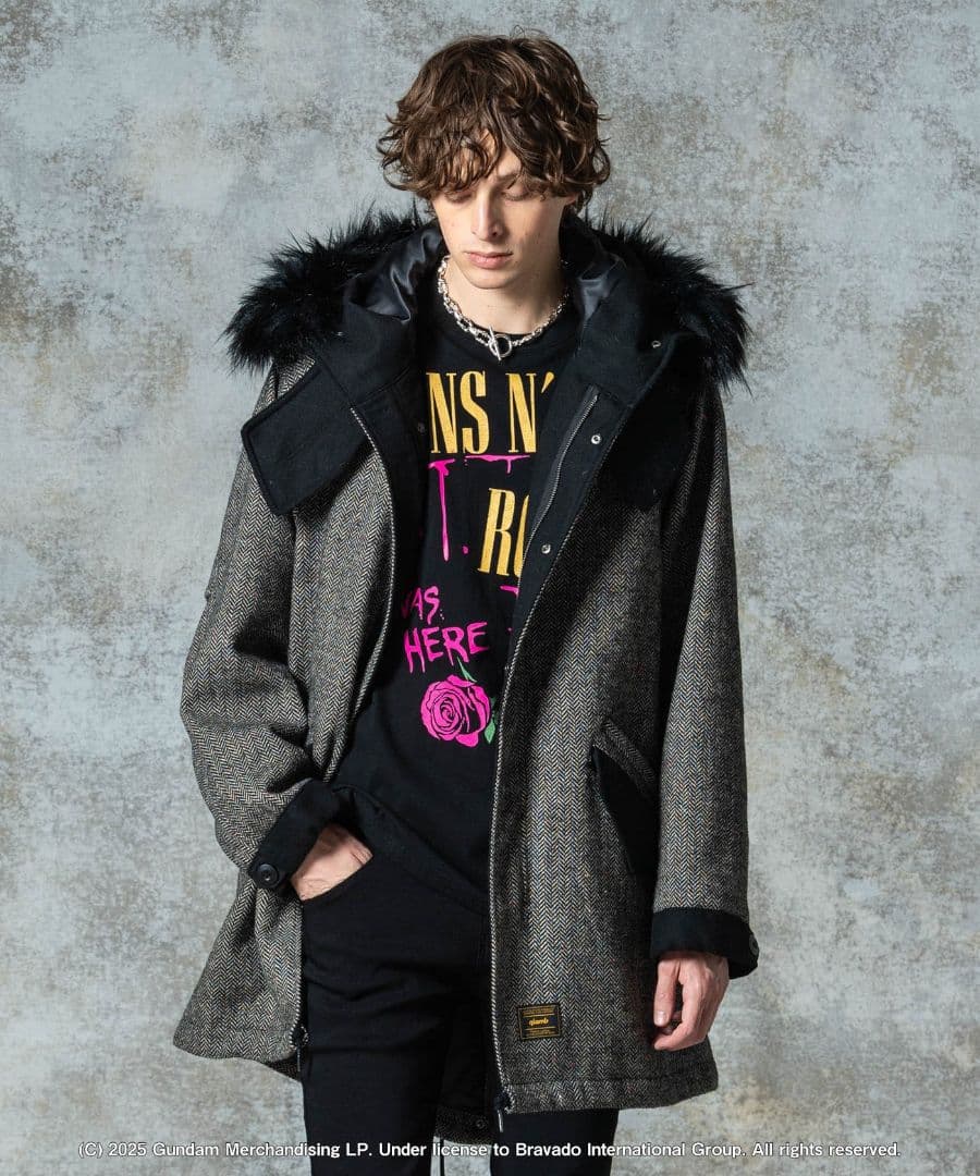 glamb【10月新作】予約完売品【未開封】 ハイネックモッズコート