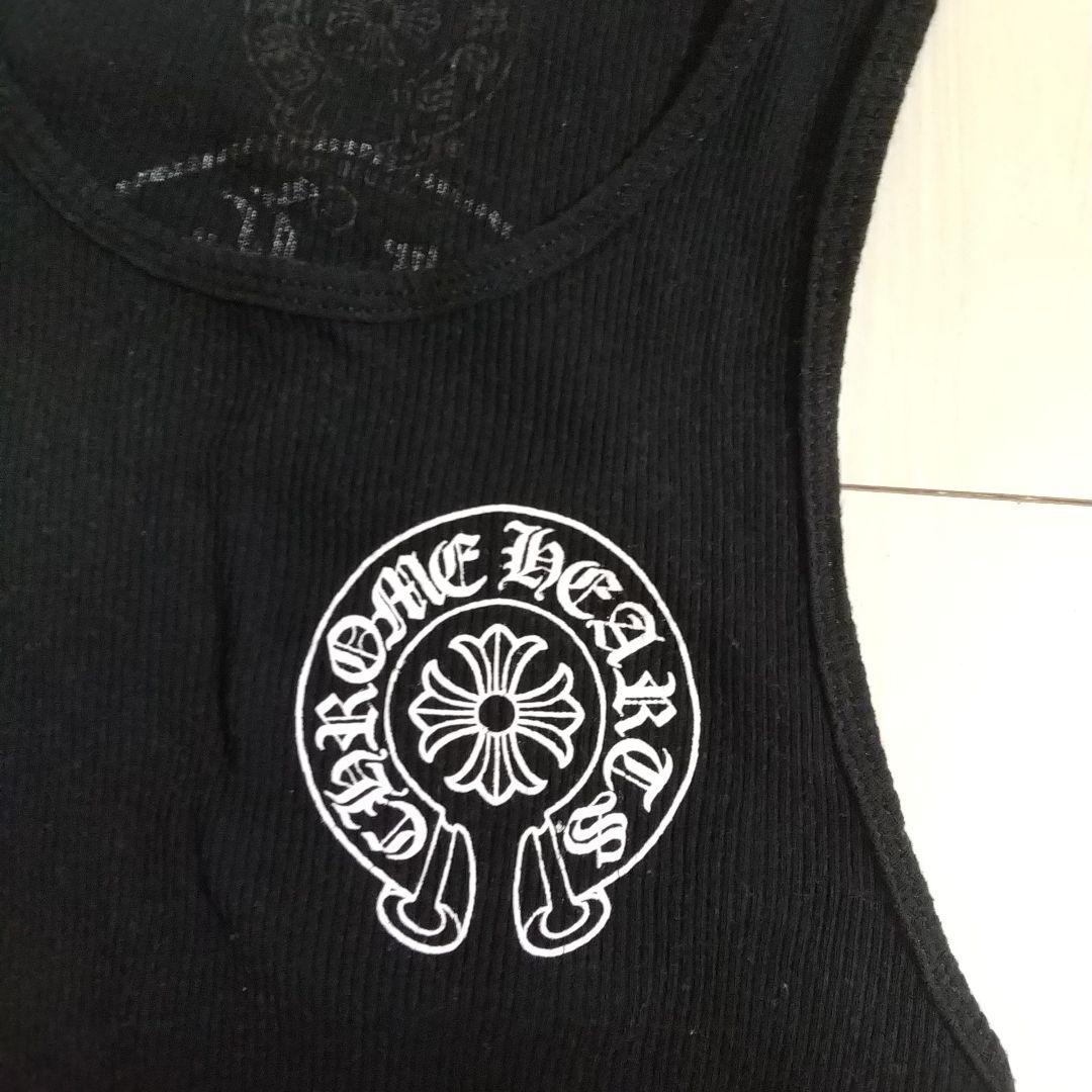 クロムハーツ タンクトップ ブラック サイズS - メルカリ