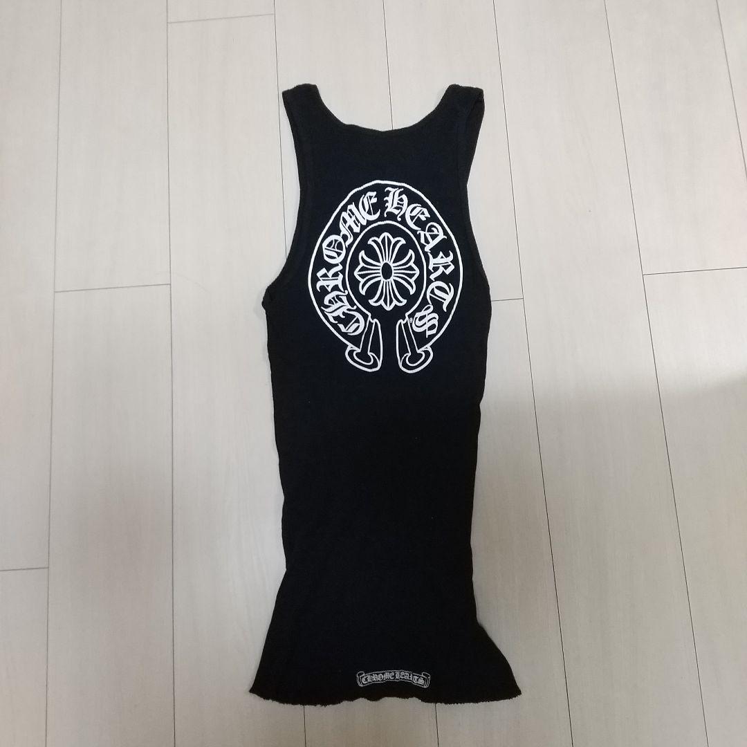 クロムハーツ タンクトップ ブラック サイズS - メルカリ