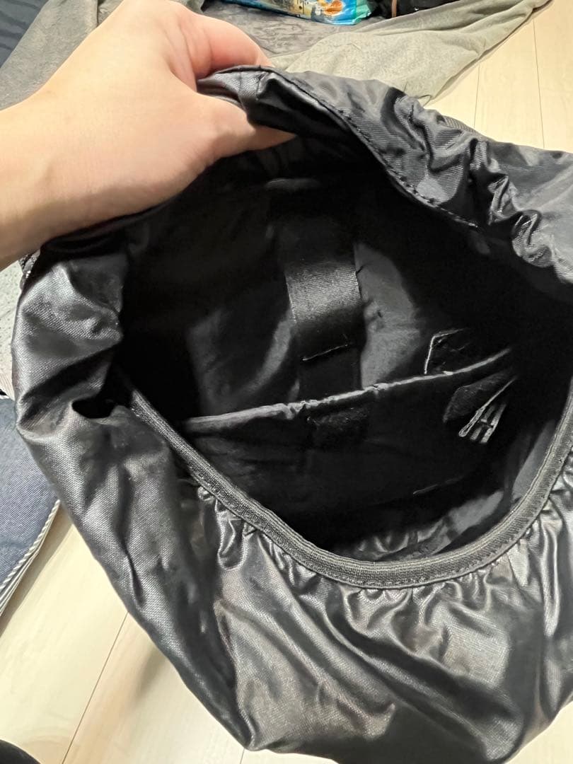 ニューエラ　x-girl バックパック黒　中古美品　CAP入れ付き