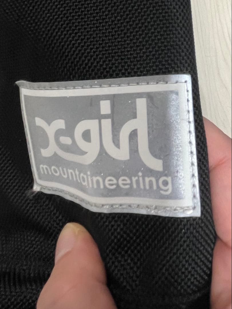 ニューエラ　x-girl バックパック黒　中古美品　CAP入れ付き