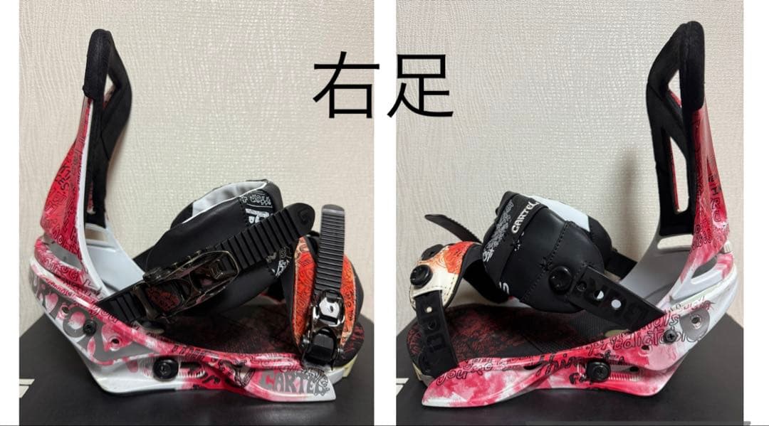BURTON CARTEL バートン ビンディング Mサイズ