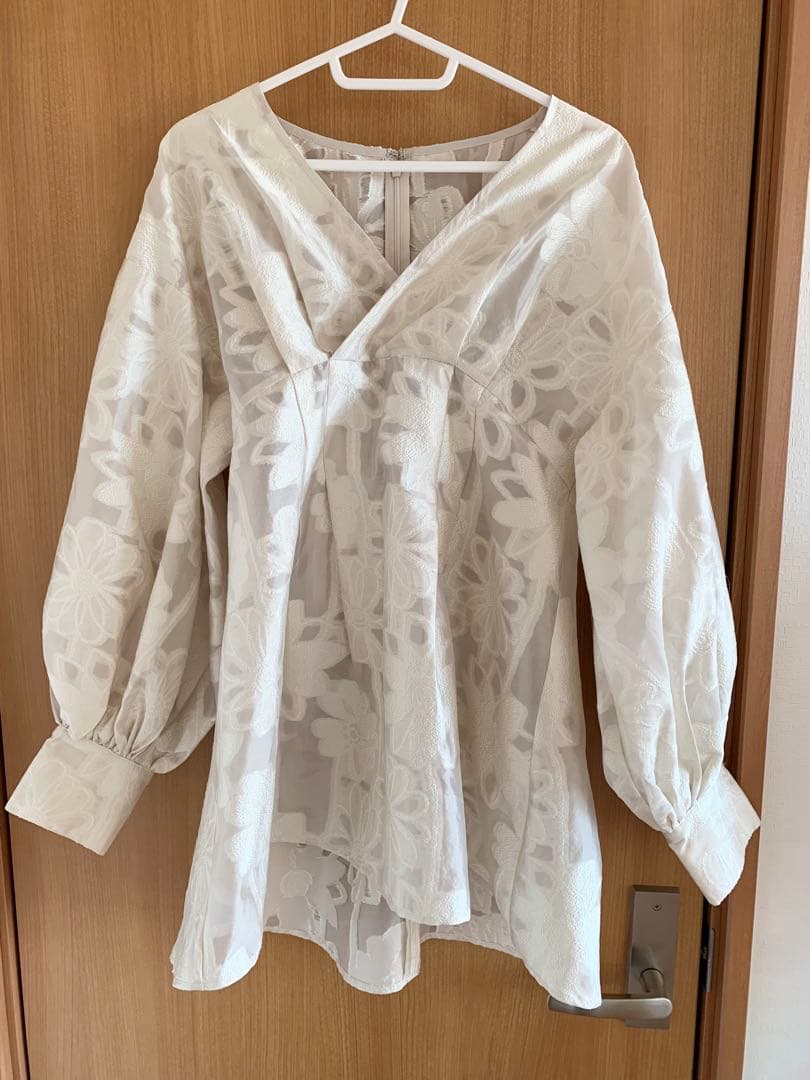 Acka ジャカードミニドレス iacauard mini dress