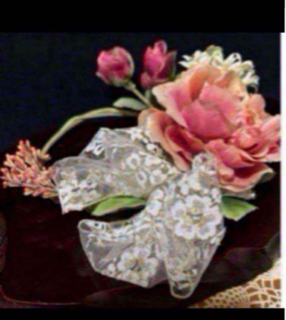 花　アートフラワーブーケ　リース　薔薇　バラ　蕾　プレゼント　パーティ　6