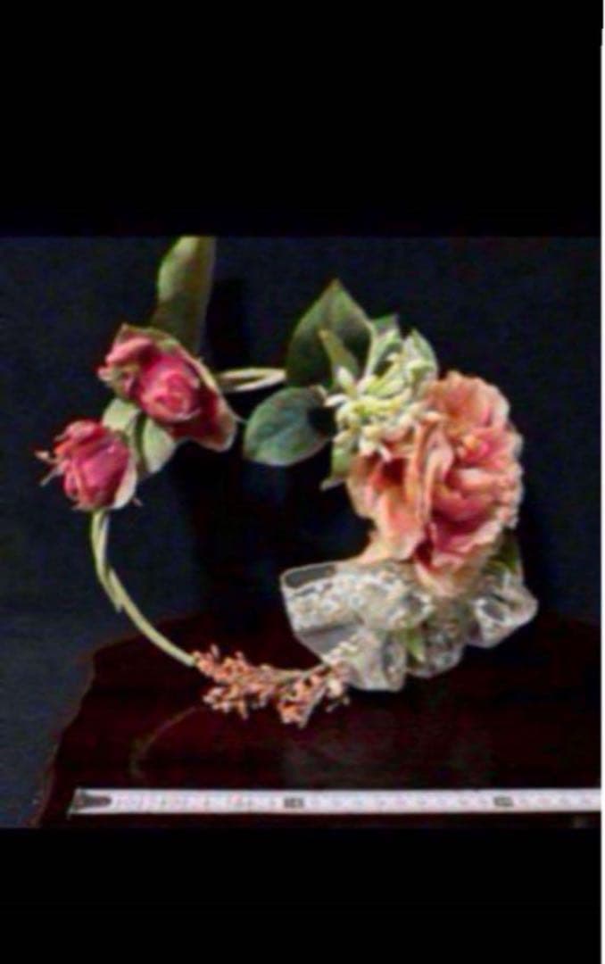 花　アートフラワーブーケ　リース　薔薇　バラ　蕾　プレゼント　パーティ　6