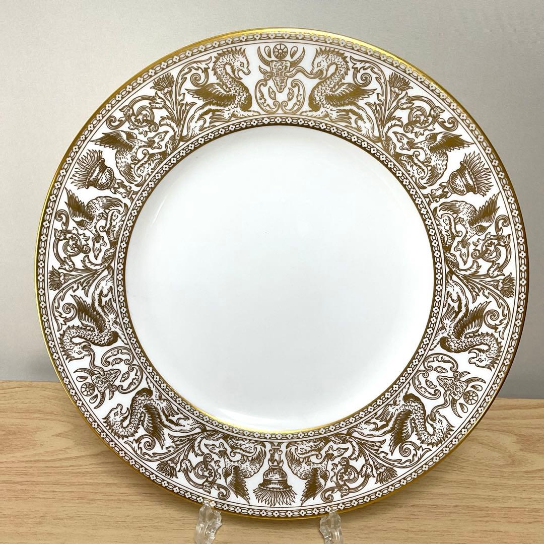 専用　ウェッジウッド フロレンティーン　ゴールド　27.5cm ディナー皿　4枚