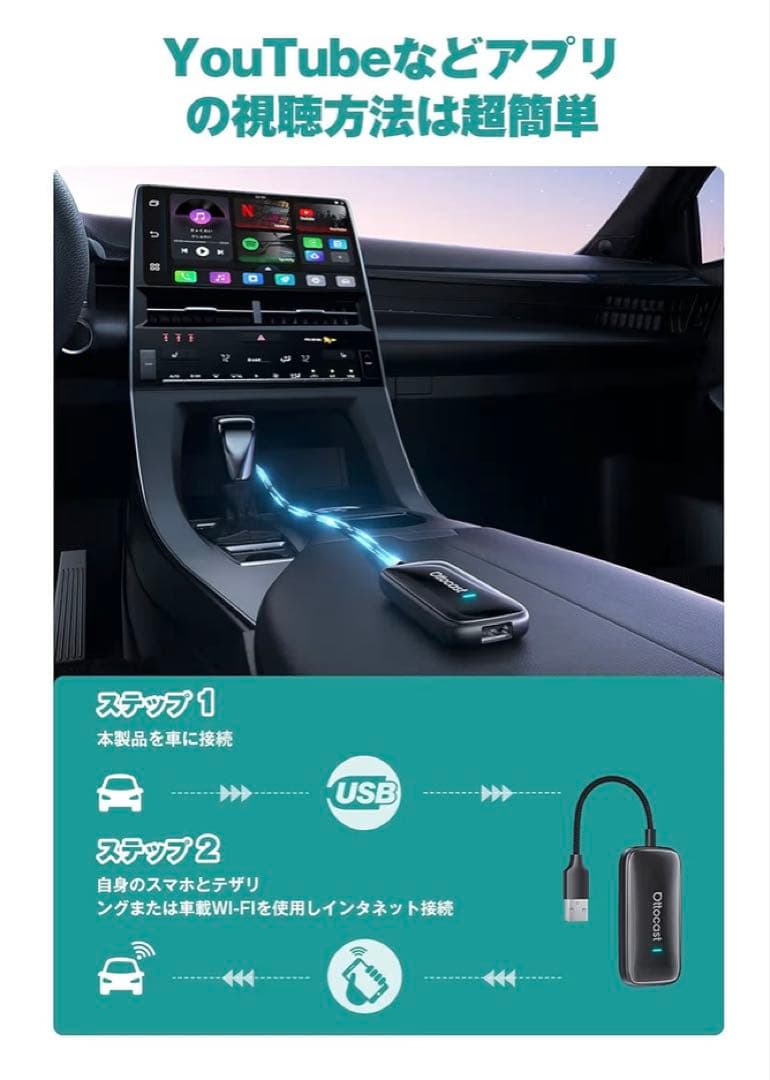 【3/31まで】 ottocast Play2Video Ultra 2025