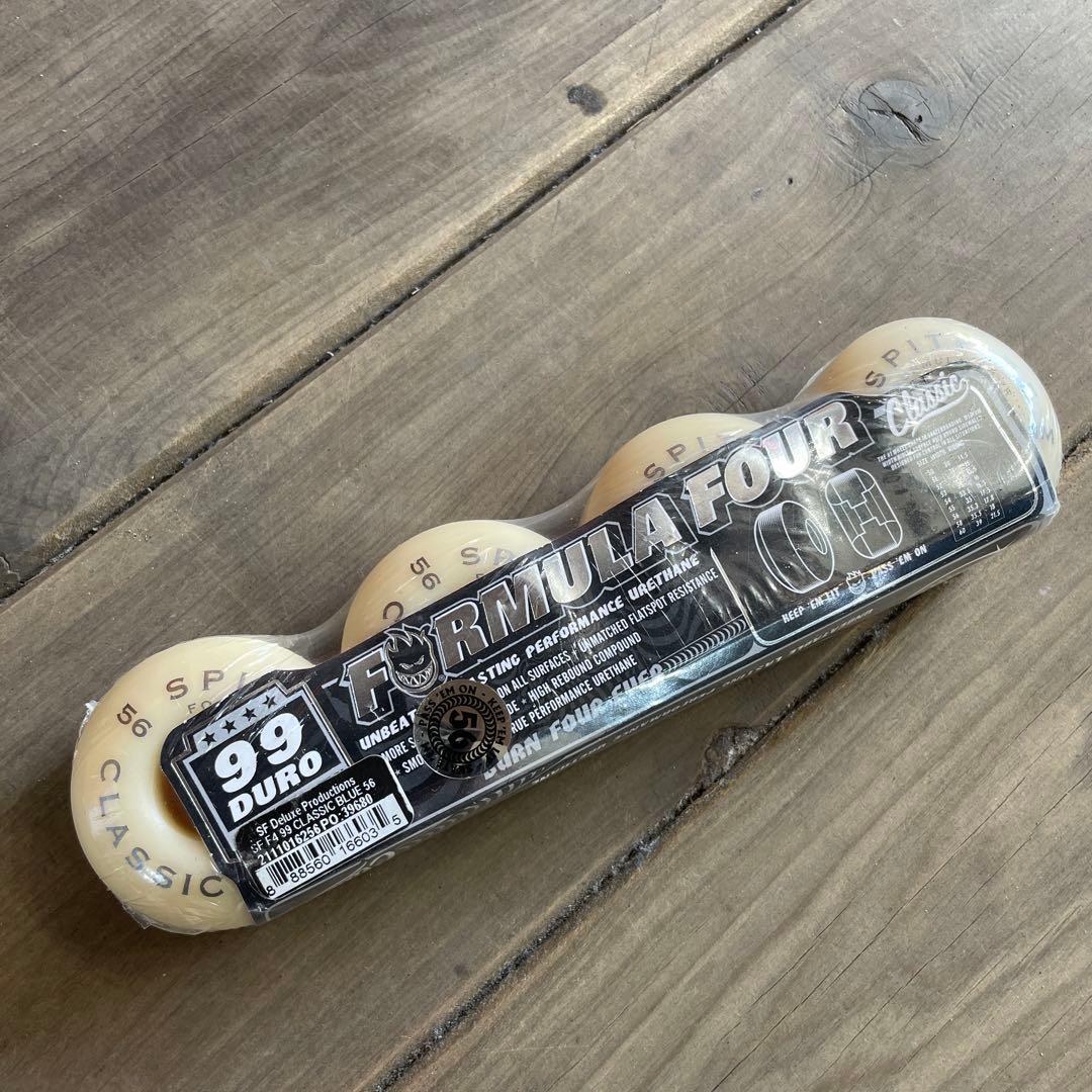 スケートボード SPITFIRE FORMULA FOUR 56mm 99 DURO