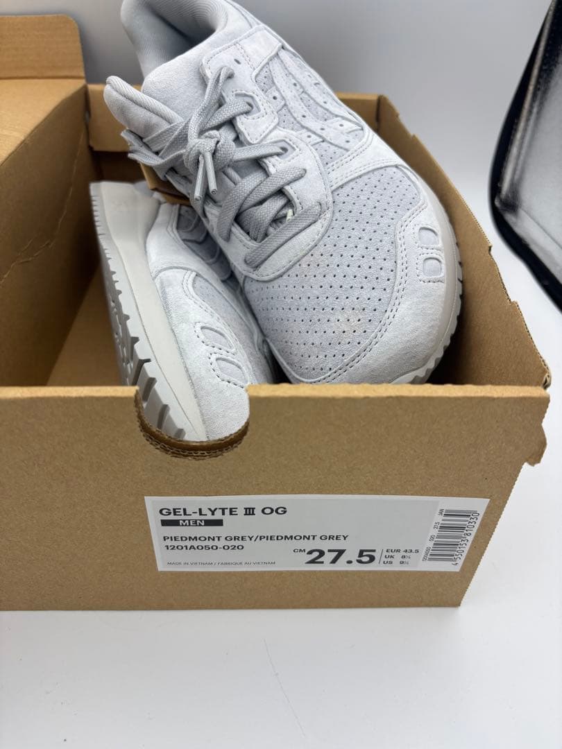 ASICS GEL-LYTE III OG ベージュ　スエード　天然皮革