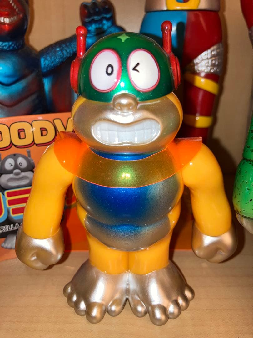 FASTFOODVINYL ゴリラ超人 パーマン パチ インディーズソフビ - メルカリ