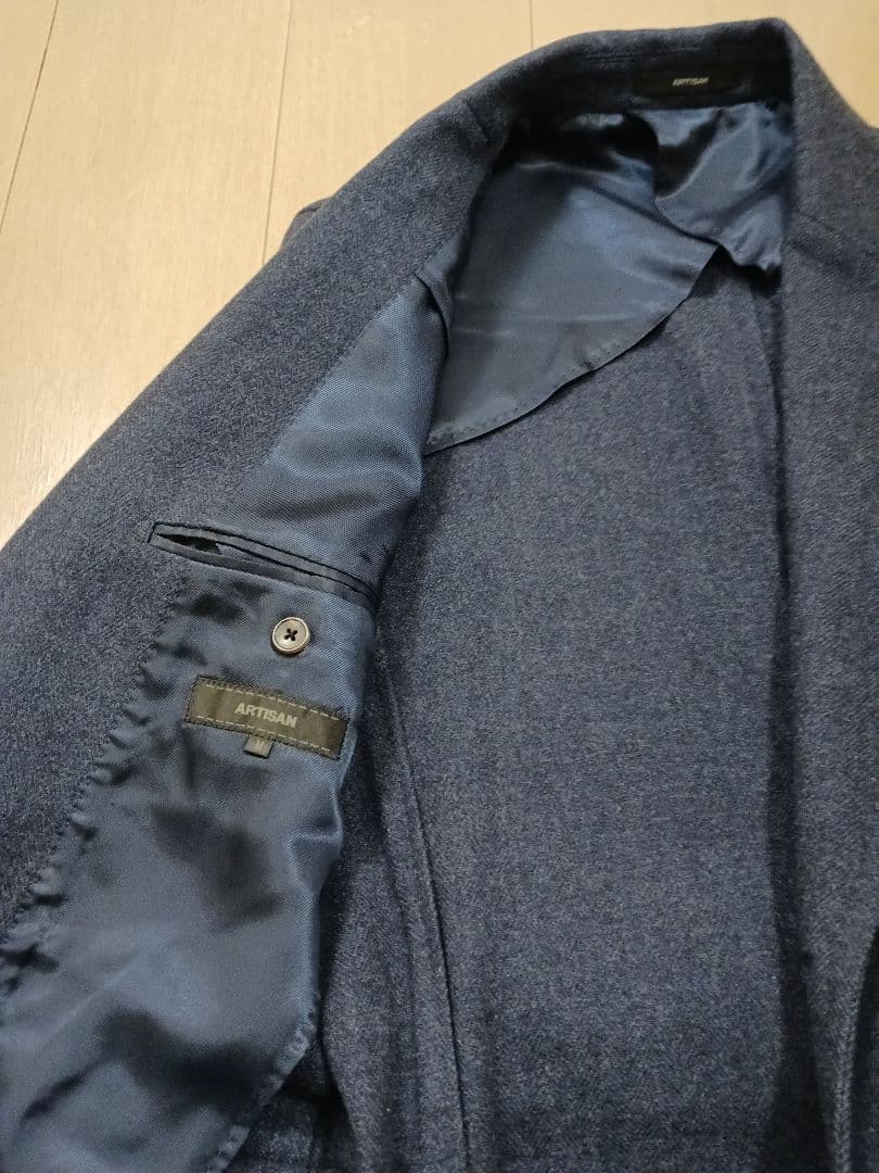 お値下げ　ネイビー チェスターコート