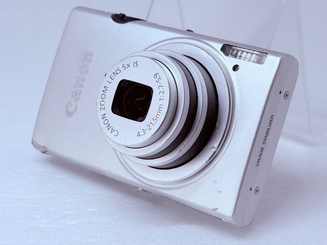 Canon IXY 220F シルバー 動作確認済 コンデジ シンプルデザイン