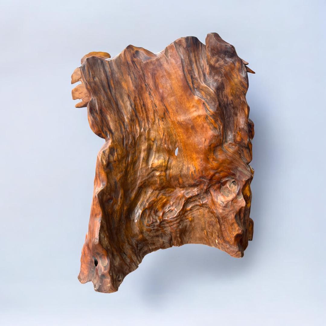 【一枚板】高さ68㎝ 幅56㎝ 奥行き48㎝ 虎松　衝立 天然木無垢材